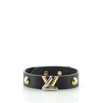 Louis Vuitton Twist Bracelet Embellished Leather