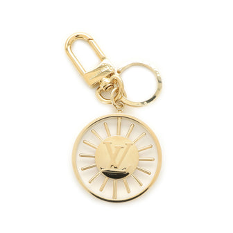 Golden Vendome Bag Charm and Key Holder Metal