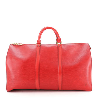 Louis Vuitton Keepall Bag Epi Leather 50