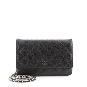 Chanel Wallet on Chain Quilted Caviar