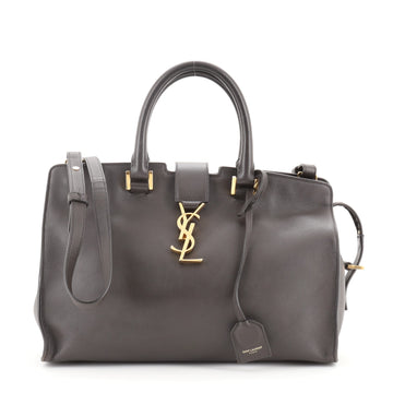 Saint Laurent Monogram Cabas Leather Small