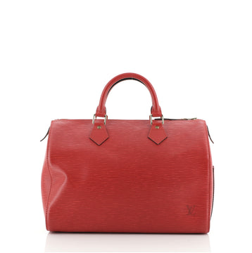 Louis Vuitton Speedy Handbag Epi Leather 30