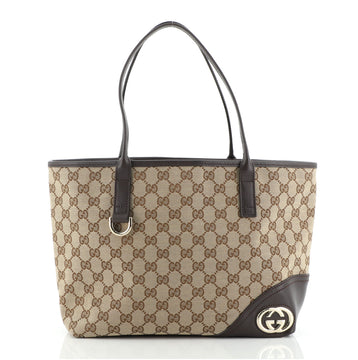 Gucci New Britt Tote GG Canvas Medium