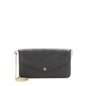 Louis Vuitton Felicie Pochette Monogram Empreinte Leather