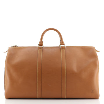 Louis Vuitton Keepall Bag Epi Leather 50