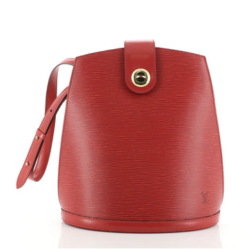 Louis Vuitton Cluny Shoulder Bag Epi Leather