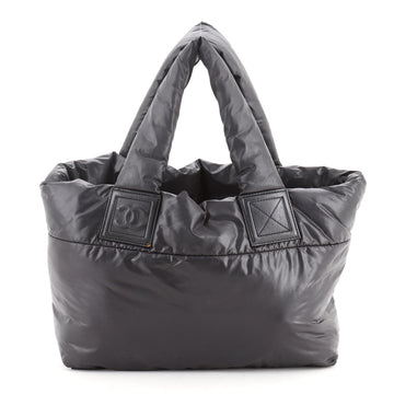 Chanel Coco Cocoon Reversible Tote Quilted Nylon Small