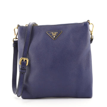 Prada Flat Crossbody Bag Vitello Daino Small