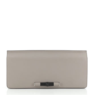 Gucci Lady Bamboo Clutch Leather Long