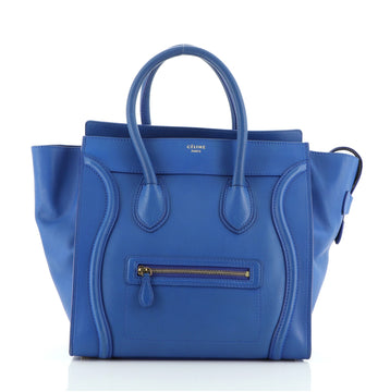 Celine Luggage Bag Smooth Leather Mini