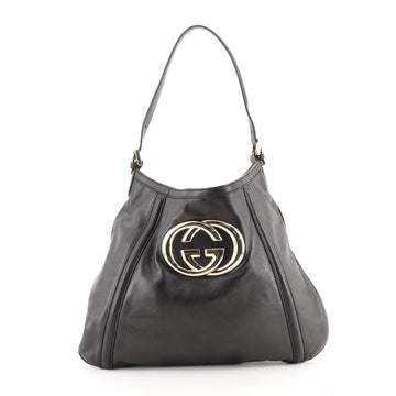 Gucci Britt Hobo Leather Medium