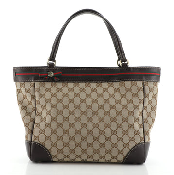 Gucci Mayfair Tote GG Canvas Wide