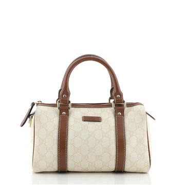 Gucci Joy Boston Bag GG Coated Canvas Small