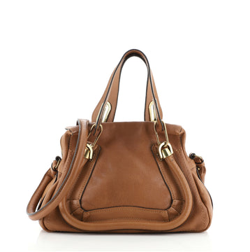 Chloe Paraty Top Handle Bag Leather Small