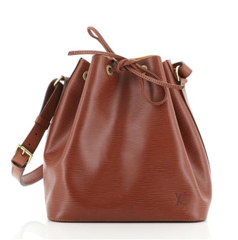 Louis Vuitton Petit Noe Handbag Epi Leather