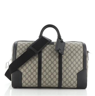 Gucci Convertible Duffle Bag GG Coated Canvas Medium