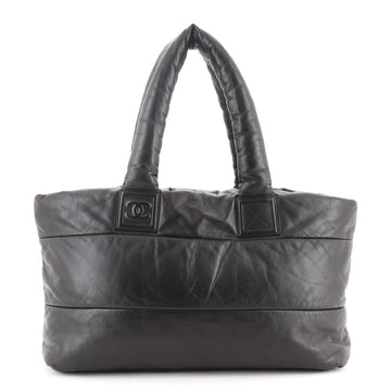 Chanel Coco Cocoon Zipped Tote Lambskin Large