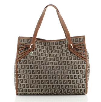 Fendi Vintage Tote Zucchino Canvas Medium