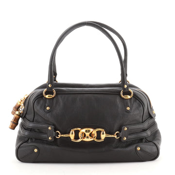 Gucci Wave Boston Bag Leather Small