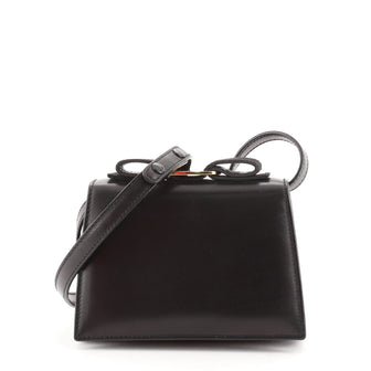 Salvatore Ferragamo Vintage Vara Box Waist Bag Leather
