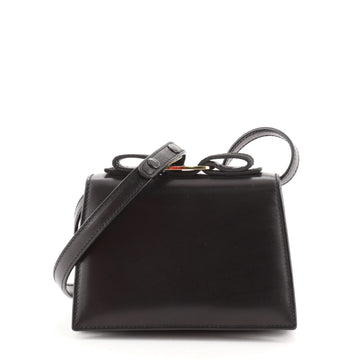 Salvatore Ferragamo Vintage Vara Box Waist Bag Leather