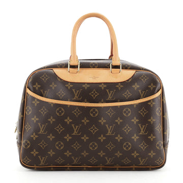 Louis Vuitton Deauville Handbag Monogram Canvas