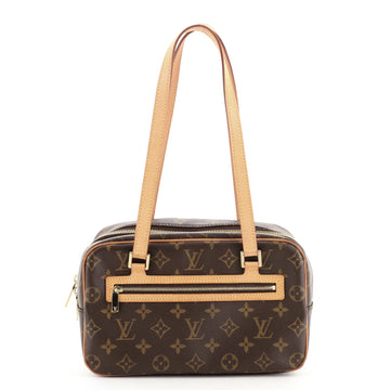 Louis Vuitton Cite Handbag Monogram Canvas MM