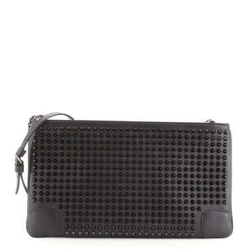 Christian Louboutin Loubiposh Clutch Spiked Leather