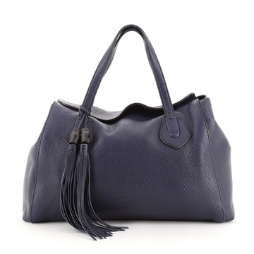 Gucci Lady Tassel Tote Leather Large