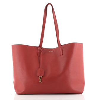 Saint Laurent Shopper Tote Leather Large