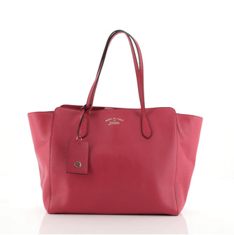 Gucci Swing Tote Leather Medium