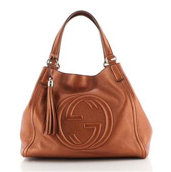 Gucci Soho Shoulder Bag Leather Medium
