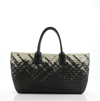 Bottega Veneta Cabat Tote Intrecciato Nappa and PVC Medium