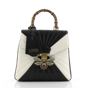 Gucci Queen Margaret Backpack Multicolor Quilted Leather Small