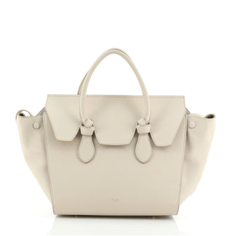 Celine Tie Knot Tote Grainy Leather Mini