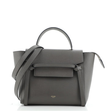 Celine Belt Bag Textured Leather Micro