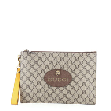 Gucci Neo Vintage Pouch GG Coated Canvas