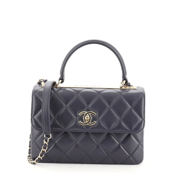 Chanel Trendy CC Top Handle Bag Quilted Lambskin Small