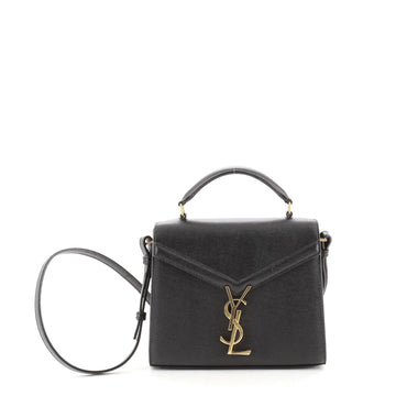 Saint Laurent Cassandra Top Handle Bag Leather Mini