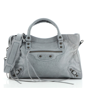 Balenciaga City Classic Studs Bag Leather Medium