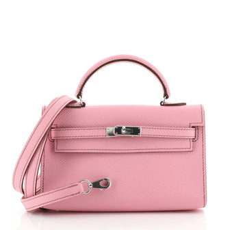 Hermes Kelly Handbag Epsom Tiny
