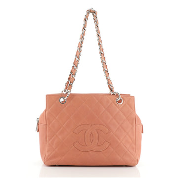 Chanel Petite Timeless Tote Quilted Caviar