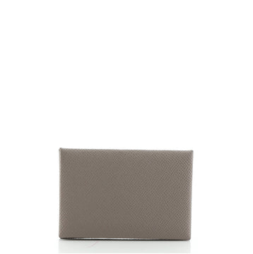 Hermes Calvi Card Case Epsom