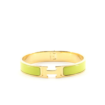Hermes Clic H Bracelet Enamel Narrow