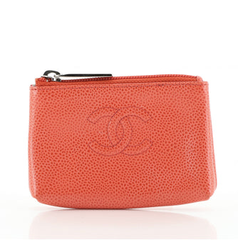 Chanel Timeless Zip Key Pouch Caviar