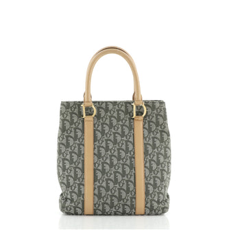 Christian Dior Vintage Open Tote Diorissimo Canvas Small