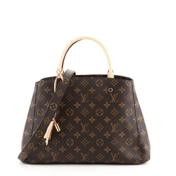 Louis Vuitton Montaigne Handbag Monogram Canvas MM