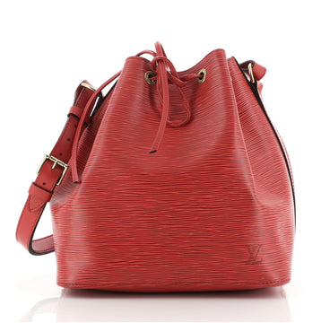 Louis Vuitton Petit Noe Handbag Epi Leather