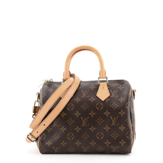 Louis Vuitton Speedy Bandouliere Bag Monogram Canvas 25