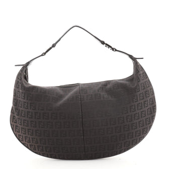Fendi Shoulder Bag Zucchino Canvas Small